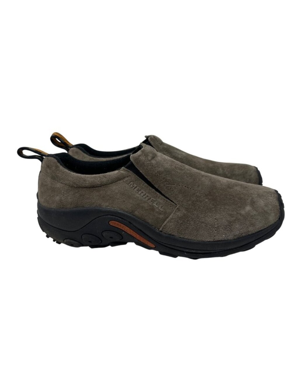 Merrell Mens Jungle Moc Slip-On Shoes Brown Suede Comfort Casual Size 11